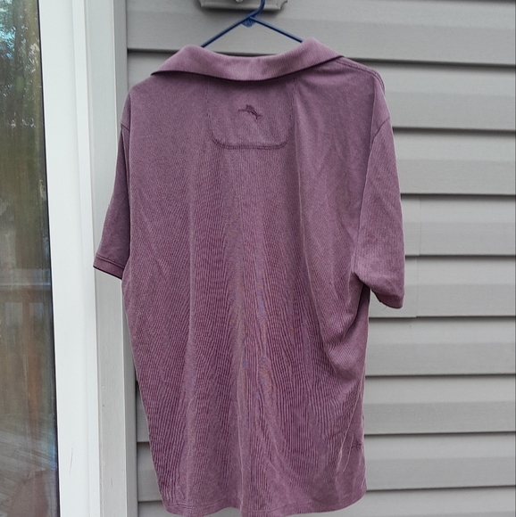 Tommy Bahama Mens XL Purple Polo Shirt Classic Style GUC - Picture 4 of 6